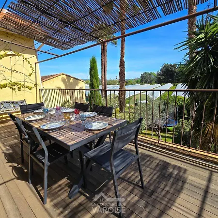 شقة La Maison Du Pere Eternel Terrasse-jardin-parking-wifi Hyères